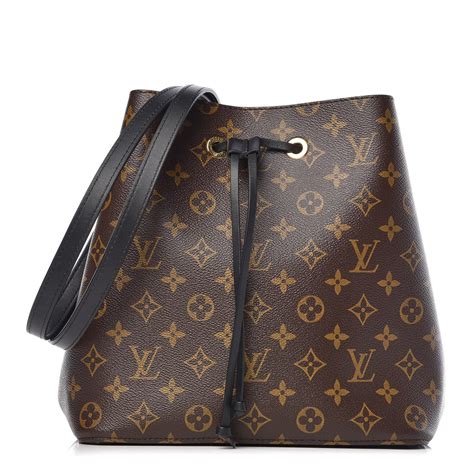 louis vuitton neonoe monogram black